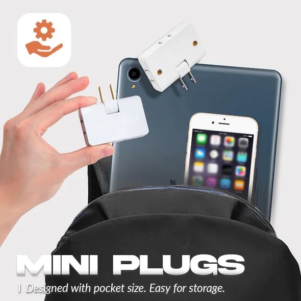 (🔥2025Last Day Promotion  - 49% off)2025180 Degrees Rotatable Socket Converter