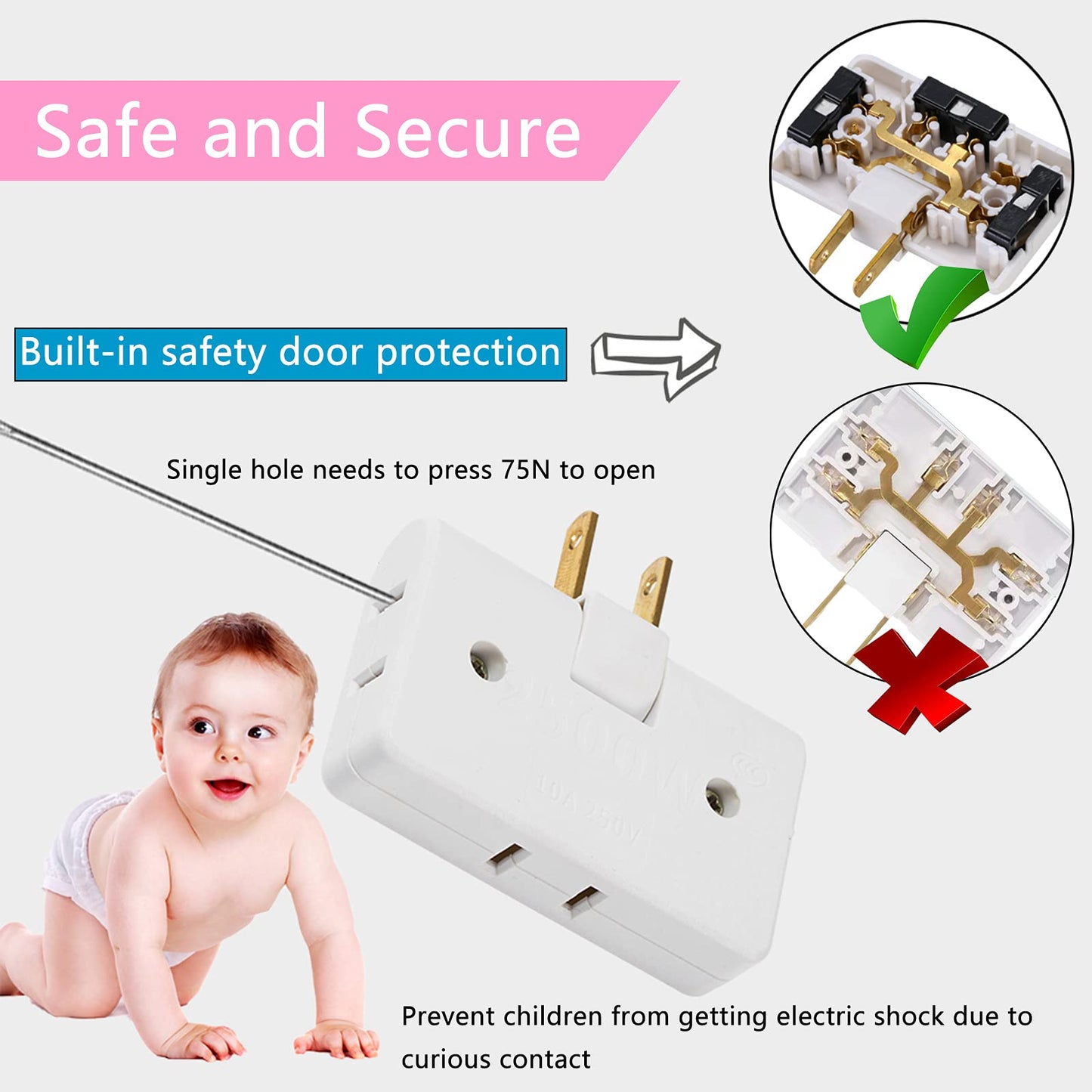 (🔥2025Last Day Promotion  - 49% off)2025180 Degrees Rotatable Socket Converter