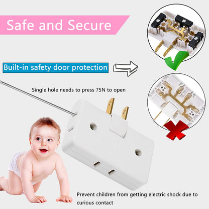 (🔥2025Last Day Promotion  - 49% off)2025180 Degrees Rotatable Socket Converter