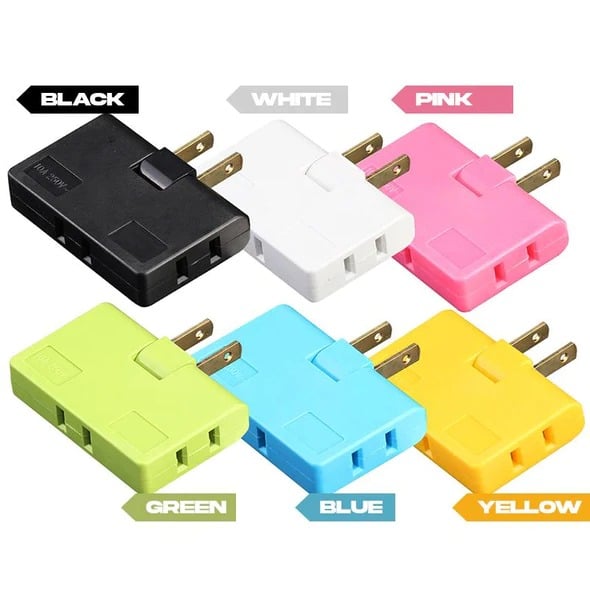 (🔥2025Last Day Promotion  - 49% off)2025180 Degrees Rotatable Socket Converter